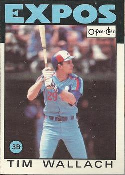 1986 O-Pee-Chee Baseball Cards 217     Tim Wallach